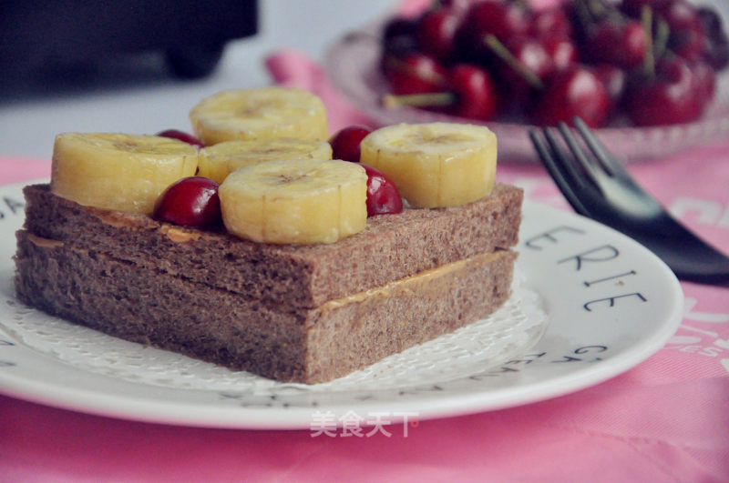 Chocolate Peanut Butter Sandwich recipe