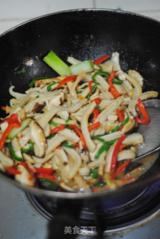 Tripe with Double Pepper Oyster Sauce recipe