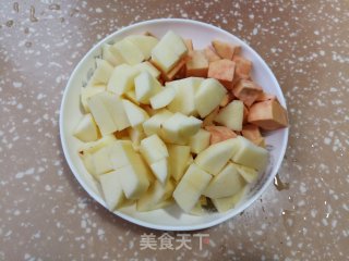 Apple Red Date Sweet Potato Tea recipe