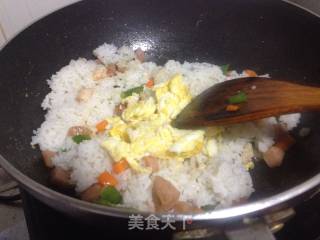 Pineapple Seafood Rice recipe