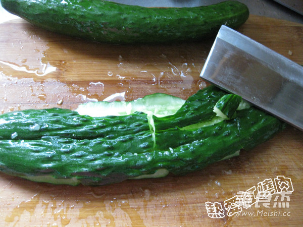 Cucumbers with Sesame Sauce recipe