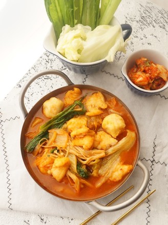 Kimchi Long Lee Fish Hot Pot recipe