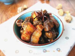 Agaricus Roasted Pork recipe