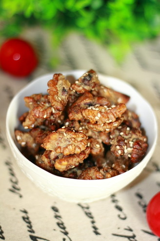 Creamy Amber Walnut recipe