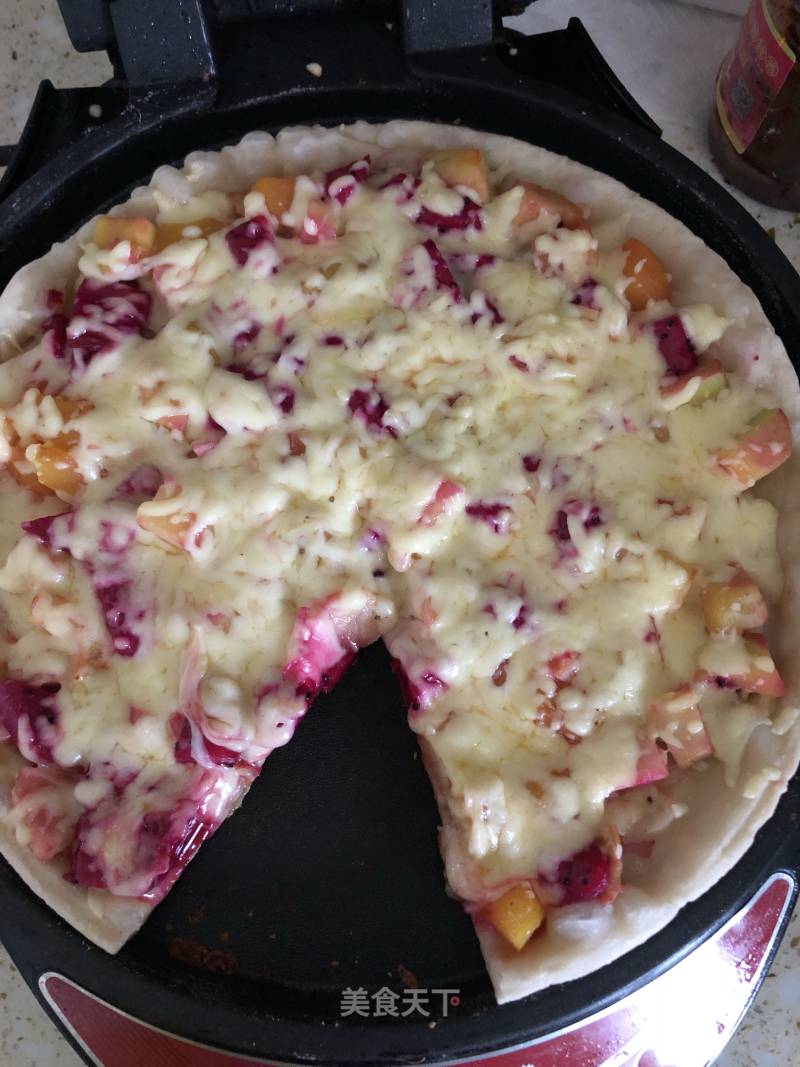 Electric Baking Pan Fruit Pizza recipe