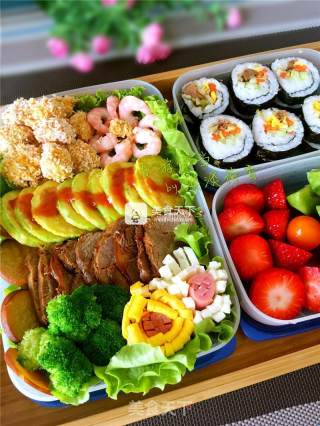 Full Nutrition Spring Outing Bento recipe