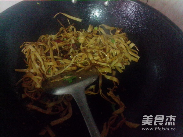 Spicy Dried Silk recipe