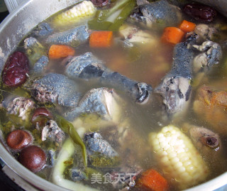 Corn Black Chicken Soup recipe