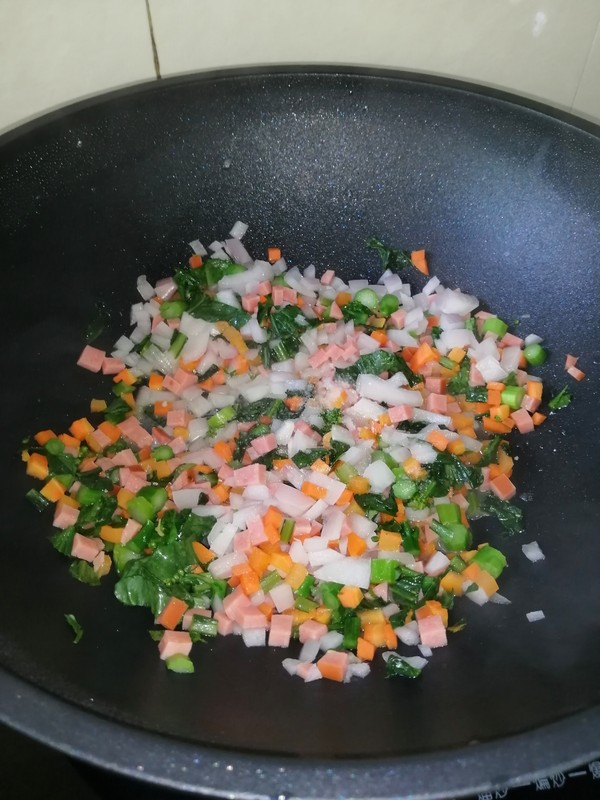 Make An Exquisite Meal~~fried Rice with Mixed Vegetables recipe