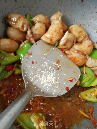 Spicy Fried Fish Bubbles recipe
