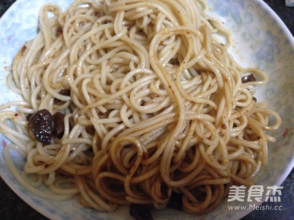 Noodles with Mushroom Sauce recipe