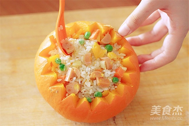 Sweet Pumpkin Rice recipe