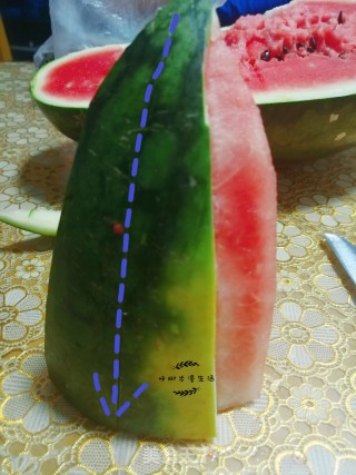 Eat Watermelon Skillfully recipe