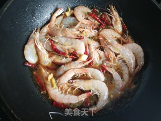 Beer Spicy Shrimp recipe