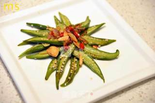 [counter-attack Okra], Steaming and Eating is Healthier! recipe