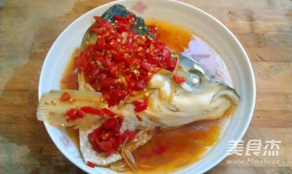 Chopped Pepper Carp Head recipe