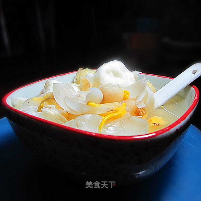 Rock Sugar Fresh Lily Lotus Seed Syrup recipe