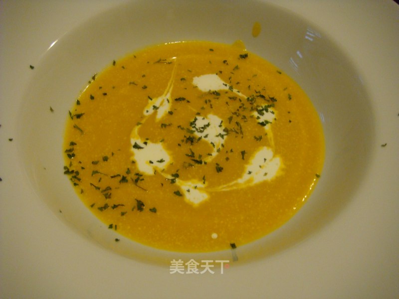 Western Pumpkin Cream Soup recipe