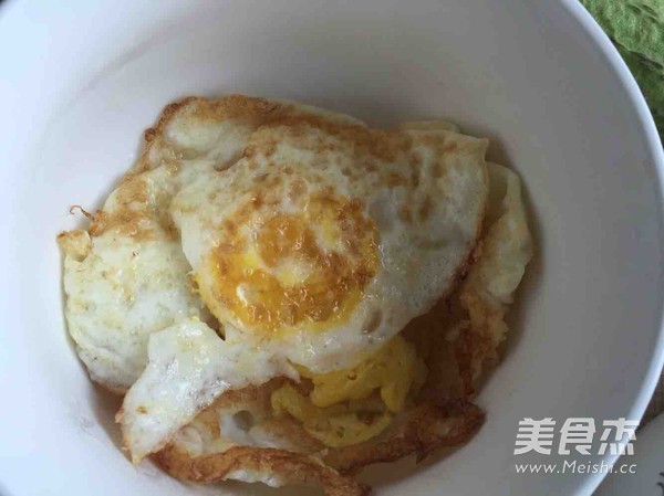 Potato Loofah Egg Noodle recipe