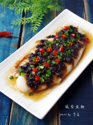 Fish Fillet with Black Beans