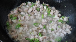 Wild Bamboo Shoots Minced Pork Fried Sauce recipe