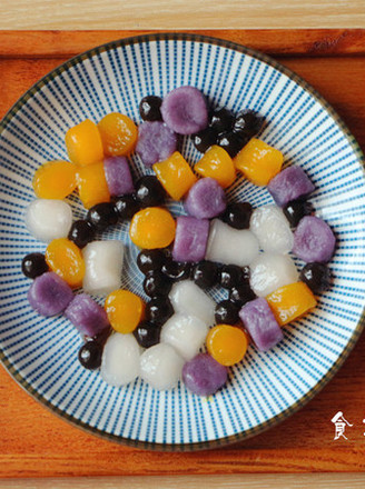 Taiwan's Special "two-color Taro Balls" recipe