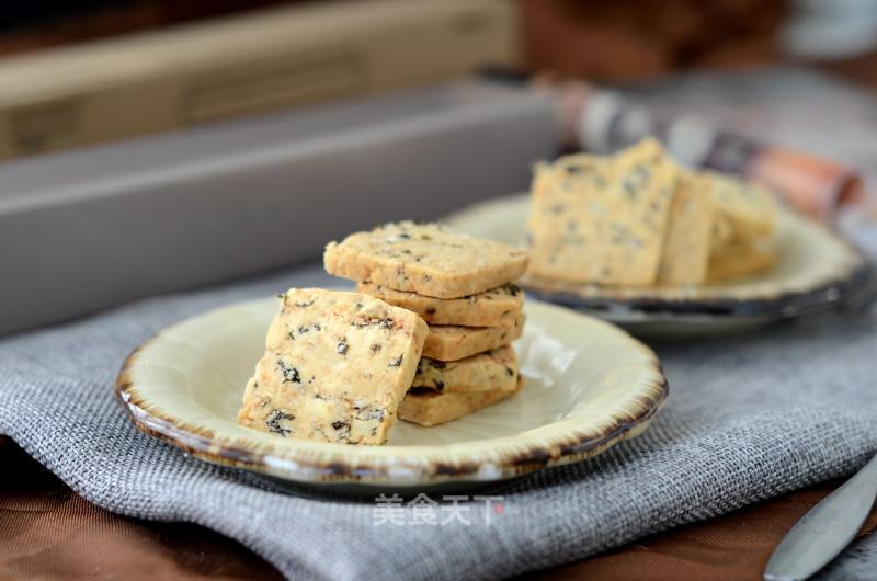 Seaweed Sesame Biscuits recipe