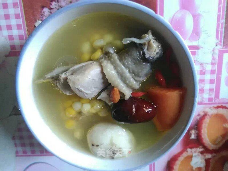 Chicken and Corn Carrot Soup recipe