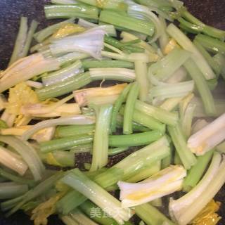 Stir-fried Parsley recipe