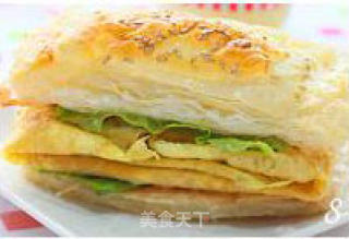 Bacon Egg French Style Biscuit recipe