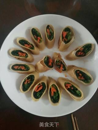 Spinach Thousand Rolls recipe