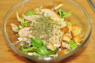 Chicken and Avocado Salad Noodles with Roasted Potato Wedges recipe