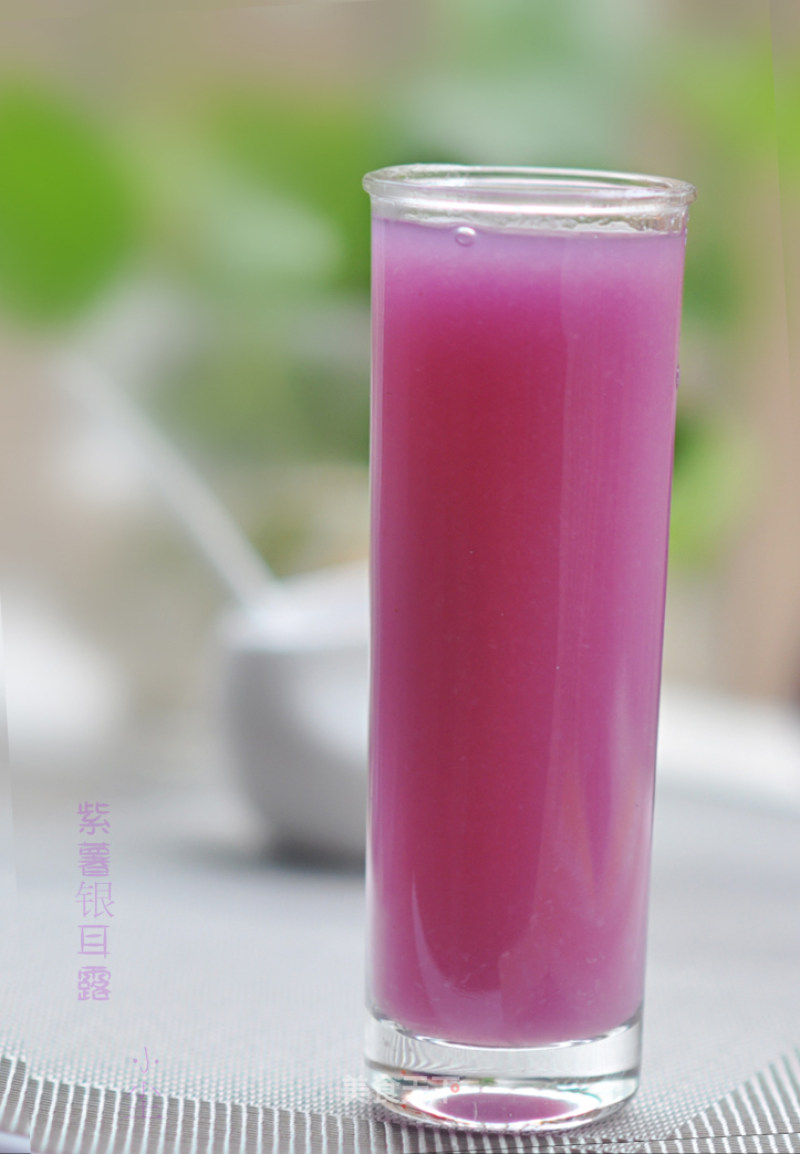 Purple Sweet Potato and Tremella recipe
