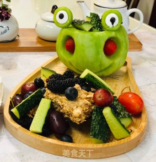 Frog 🐸 Fruit Cup recipe