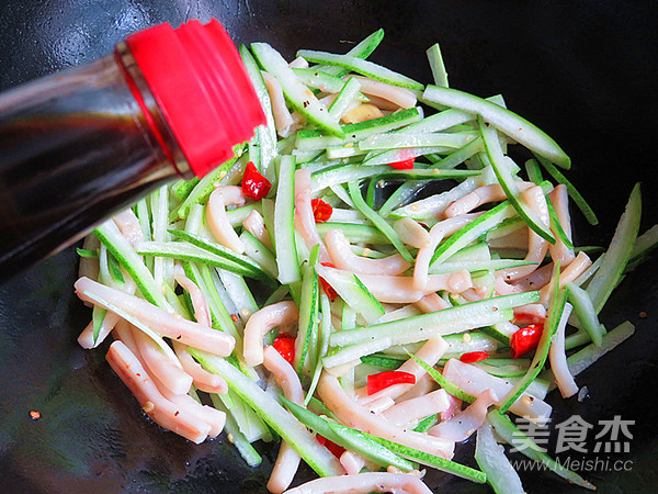 Squid Fried Winter Melon Skin recipe