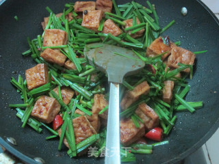 Leek Tofu recipe