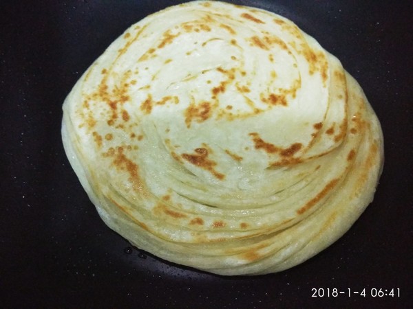 Multi-layered Pancake Breakfast recipe