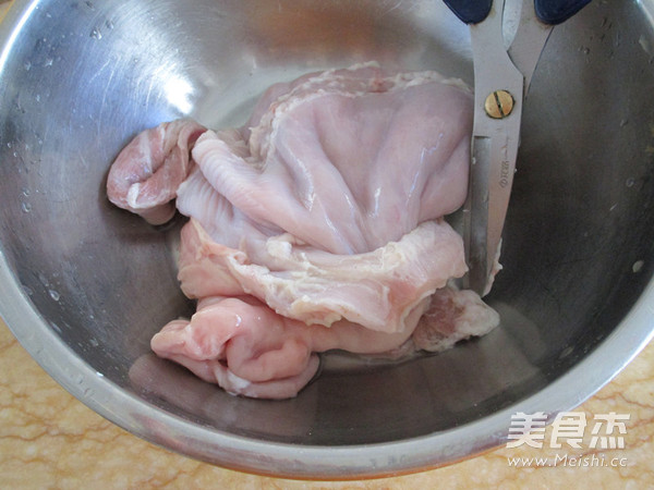 Pork Belly and Bamboo Shoots Stewed Chicken recipe