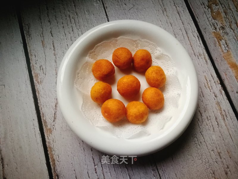 #团圆饭#fried Sweet Potato Meatballs recipe