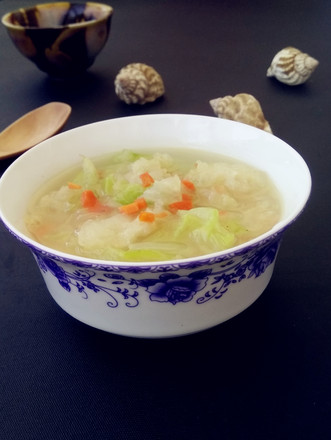 Fish Maw and Cabbage Soup