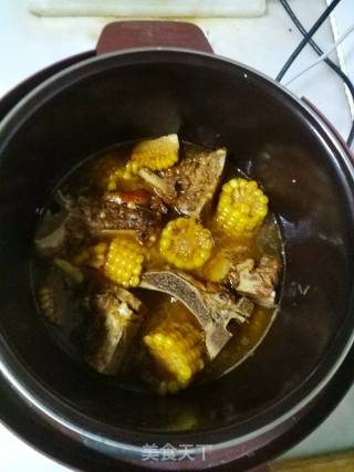 Ribs Stewed Corn recipe