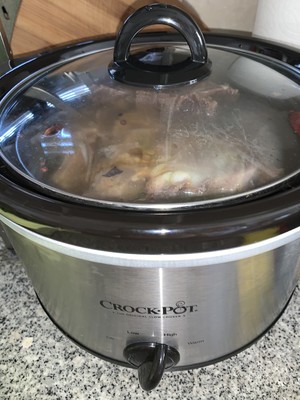 Slow Cooker Beef Bone Soup recipe