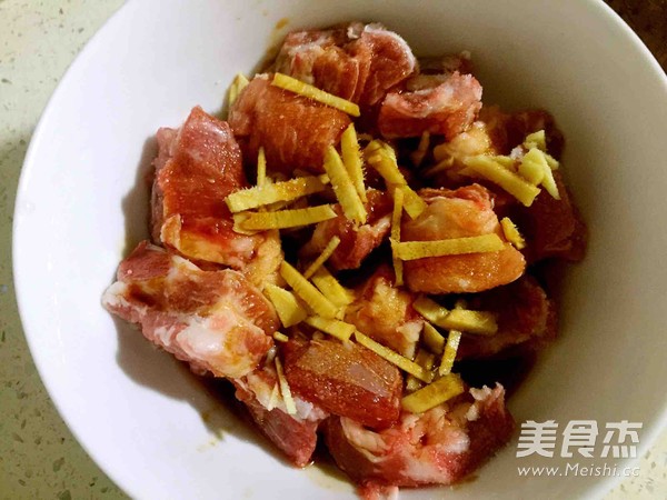 Microwave Yam Steamed Spare Ribs recipe