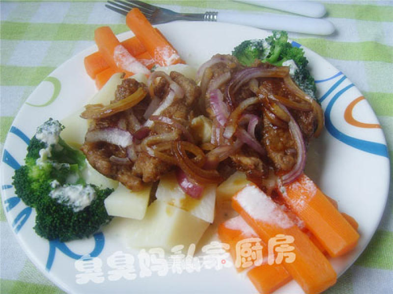 Western Food Practice Chinese Food Flavor------grilled Steak with Sauce recipe