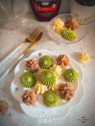 Tricolor Cookies recipe