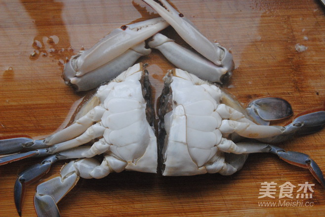 Saliva Crab recipe