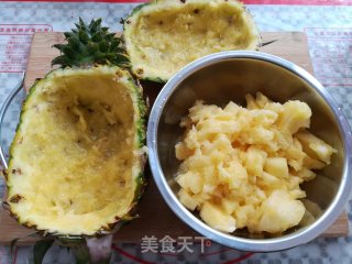 Pineapple Egg Fried Rice recipe