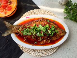 Sichuan-flavored Dry Roasted Simmered Fish recipe
