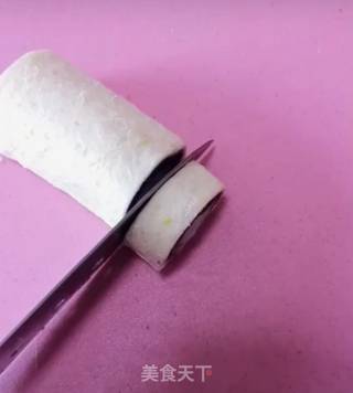 Yam and Purple Sweet Potato Roll recipe