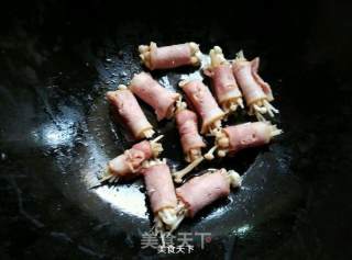 Bacon Enoki Mushroom recipe